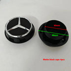4PCS Aluminum Car Wheel Center Hub Caps for Mercedes-Benz A45S C63S E63S AMG GT GTS C190 Auto Styling Accessories