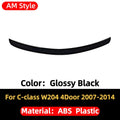 Rear Trunk Spoiler Wing Racing Boot Lip Tail Air For Mercedes Benz C class 4 Door W204 C63 2007-14 C180 C200 C220 C260 C300