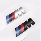3D ABS M Logo For BMW Sport F10 F30 G01 E83 F39 E84 F48 M1 M2 M3 M4 M5 M6 Car Emblem Stickers Body Trunk Badge Decal Accessories