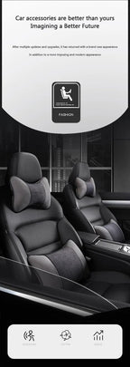 Car Seat Headrest Neck Support Pillow Soft Pad for BMW 2 5 6 7 Series F20 G20 G30 X1 X3 X4 X5 X6 F15 G05 Car Sticker Accessories