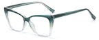 Gafas anti-luz azul a la moda para mujer, gafas clásicas antideslumbrantes con protección ocular para juegos de ordenador, montura de luz, gafas de cristal lisas