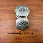 Car Wheel Center Cap Hub Covers 4pcs 60mm 61mm 68mm 69mm 135mm 4B0601170 4F0601165N A3 A4 A5 A6 A7 A8 S4 Q3 Q5 Q7 Accessories
