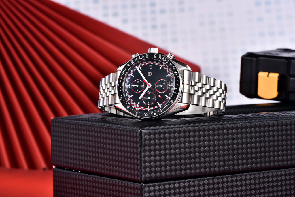 PAGANI DESIGN 2026 New Men's Watches Sport Quartz Watch For Men Racing Chronograph Waterproof AR Sapphire crystal Wristwatch Men