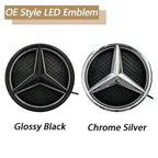 1pcs For Mercedes Benz B/C/E/S W176 W246 W205 W212 W207 W217  W166 X166 X156 X204 Front Grille Emblem Star Badge