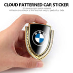3D Auto Stickers Metal Logo Emblem Sticker Decal Car Styling For BMW M Performance Alpina M3 M5 M6 X1 X3 X4 X5 G20