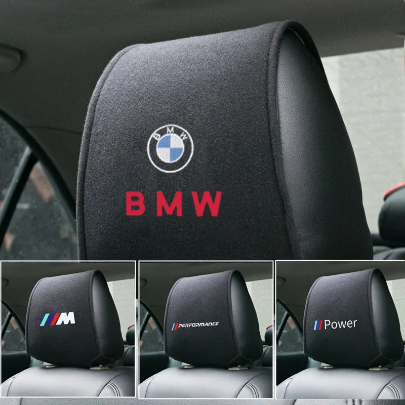 Car Sticker 1PCS Thickened Soft Neck Support Head Rest Cushion Reduce Driving Fatigue Anti-Scratch Wearproof Interior For BMW x7