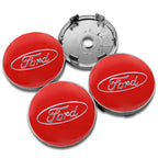 4Pcs 56mm 60mm 54mm Car Wheel Center Hub Cap Rim Cover Stickers For Ford Focus Mondeo Edge Ecosport Ranger Fiesta Fusion Kuga