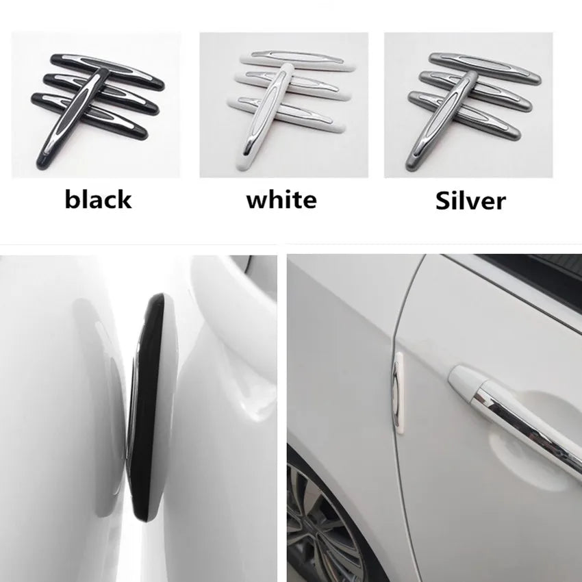 hot Auto Door Bumper Protect for Honda Hrv Jazz Mugen Power Civic Accord CRV Car Anti-Collision Strip Crash Bar Stickers auto