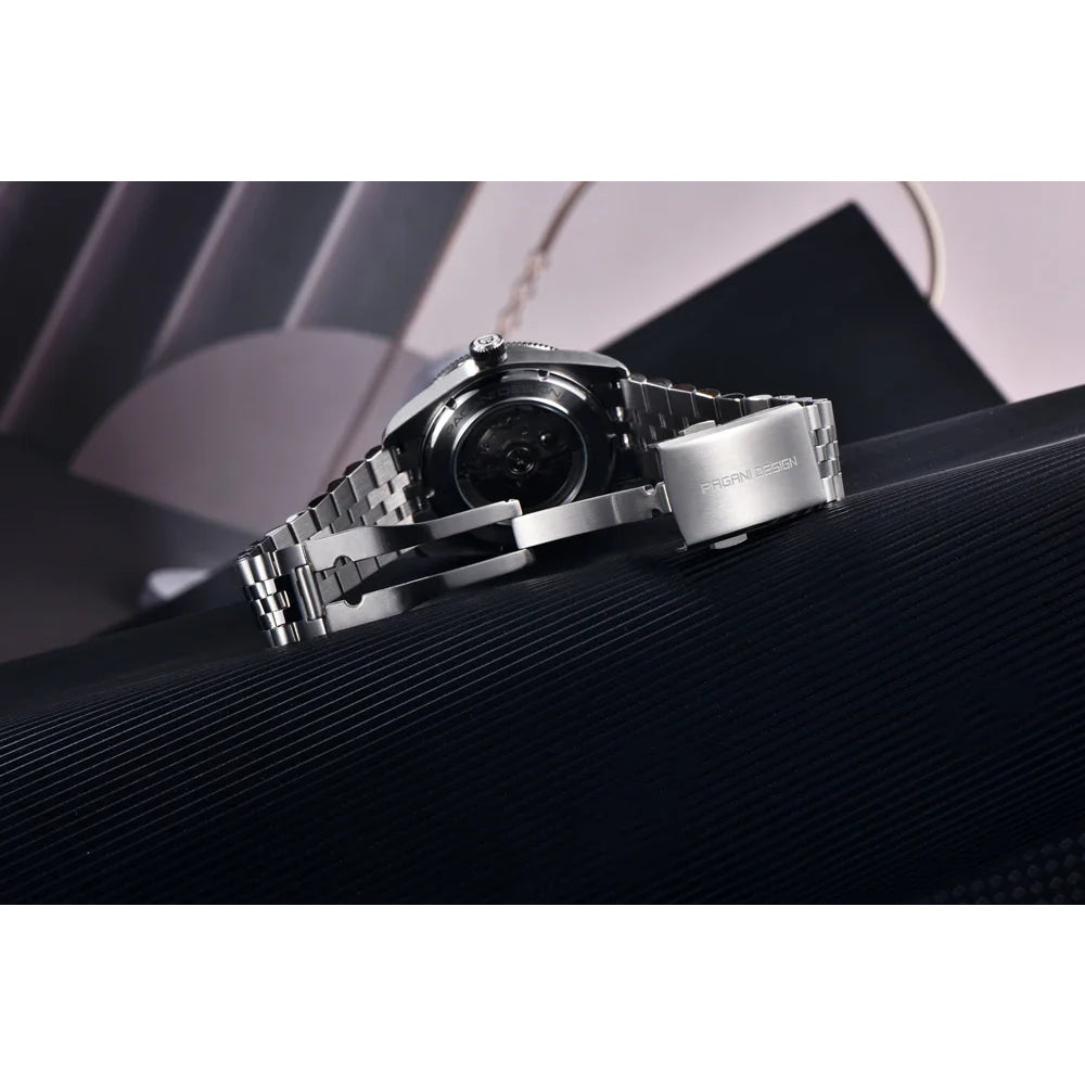 PAGANI DESIGN BB58 Retro Mens Watches 2026 Luxury Automatic Watch For Man Mechanical Wristwatch AR Sapphire Waterproof Men Gift