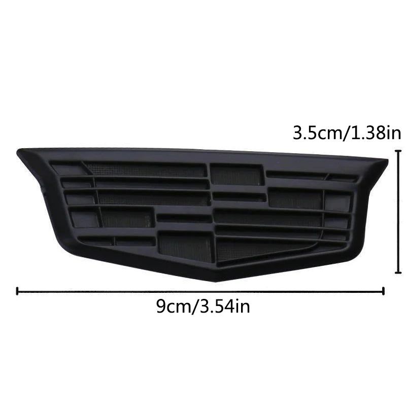 Car C-Pillar Rear Trunk Decorative Emblem Sticker, Anti-scratch Exterior Accessory for Cadillac XT5 CT4 ATSL XTS SRX Escalade