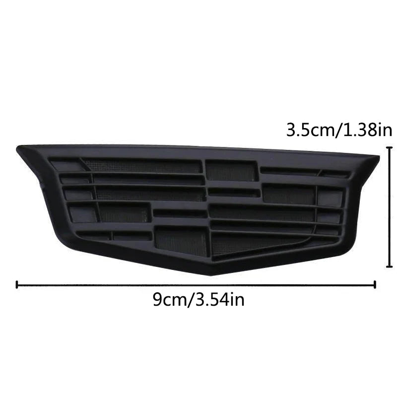 Car C-Pillar Rear Trunk Decorative Emblem Sticker, Anti-scratch Exterior Accessory for Cadillac XT5 CT4 ATSL XTS SRX Escalade