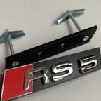 1Pc Audi Car Grill Badge Front Emblem for Audi Sticker S5 S6 S7 S8 RS3 RS4 RS5 RS6 RS7 RS8 SQ3 SQ5 Auto Modification Accessories