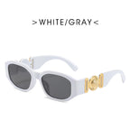 Vintage Square Luxury Small Frame Sunglasses Men Women Rectangle Brand Design Fashion Square Sun Glasses Shades Vintage Glasses