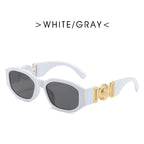 Vintage Square Luxury Small Frame Sunglasses Men Women Rectangle Brand Design Fashion Square Sun Glasses Shades Vintage Glasses