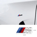 3D ABS M Logo For BMW Sport F10 F30 G01 E83 F39 E84 F48 M1 M2 M3 M4 M5 M6 Car Emblem Stickers Body Trunk Badge Decal Accessories