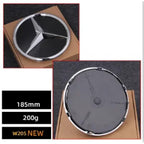 Car Front Grille Emblem Star Badge  Logo Chrome black Silver 3D Mirror Mercedes Benz W205 W204 W253 W213 W206 W166 gle VVVglc
