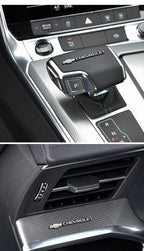 Chevrolet 3D Aluminum Sticker Decal Fit For Chevrolet Silverado Impala Malibu Equinox Cruze Camaro Blazer Spark Aveo TrailBlazer