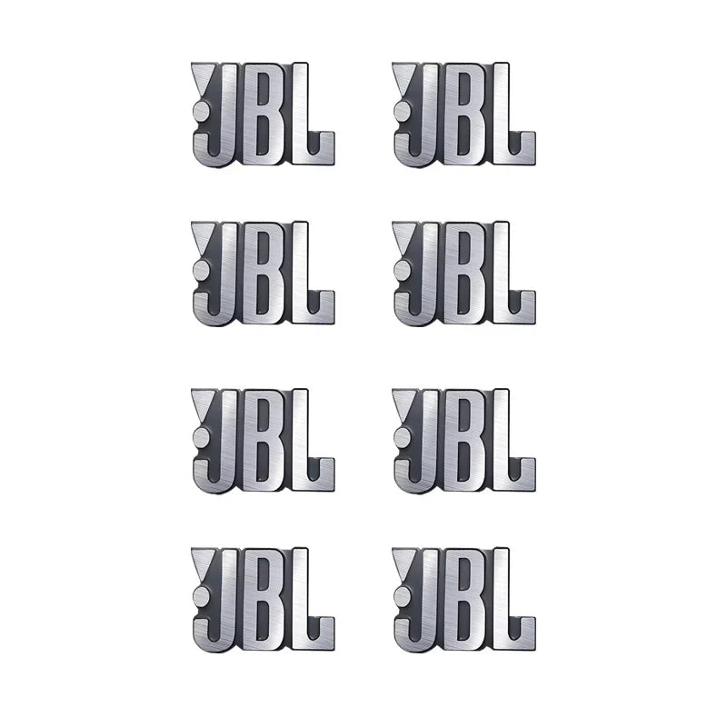 Chevrolet 3D Aluminum Car Audio Stickers Fit For Silverado Impala Malibu Equinox Cruze Camaro Tahoe/Suburban Blazer Spark Aveo