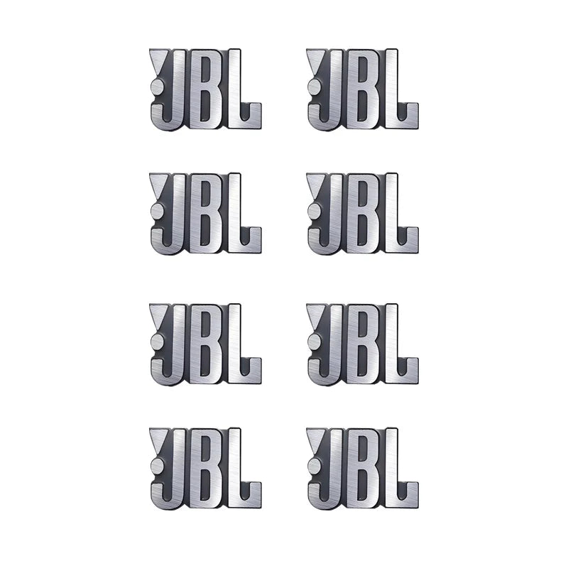 Chevrolet 3D Aluminum Car Audio Stickers Fit For Silverado Impala Malibu Equinox Cruze Camaro Tahoe/Suburban Blazer Spark Aveo