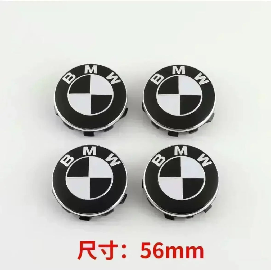 4Pc 56mm 68mm BMW Emblem For b-BMW Wheel Hub Caps For BMW 3 Series 5 Series E60 E90 F10 F30 E46 E39 X5 E53 E70 E38 Z4