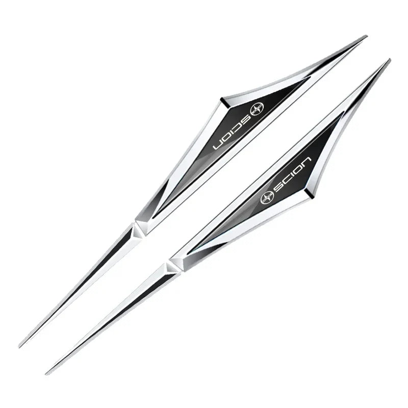 2pcs 3d alloy car stickers car accsesories accessory for Toyota scion FR-S im IA