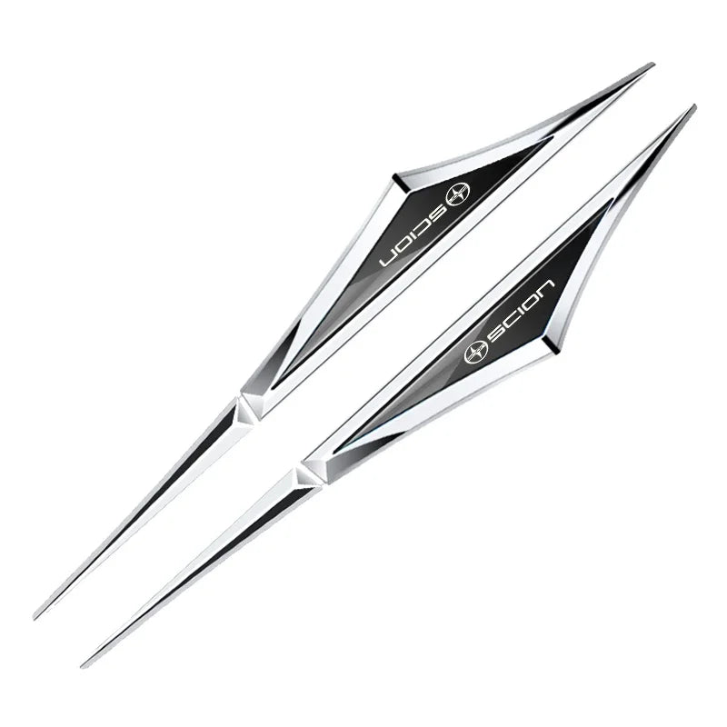 2pcs 3d alloy car stickers car accsesories accessory for Toyota scion FR-S im IA