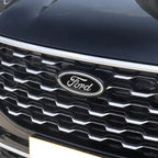 Car Front Grille Emblem Rear Trunk Logo Badge For Ford Fiesta Focus 2 3 Mondeo Edge Ranger Fusion Kuga S-MAX Transit Accessories