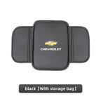 Leather Car Armrest Box Pad Auto Armrest Mat High Quality Accessorie For Chevrolet Camaro Colorado Cobalt Beat Groove Volt Trax