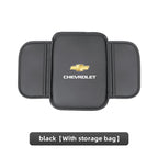 Leather Car Armrest Box Pad Auto Armrest Mat High Quality Accessorie For Chevrolet Camaro Colorado Cobalt Beat Groove Volt Trax