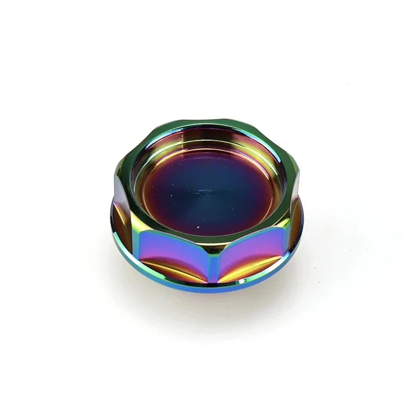 JDM Racing Style Car Engine Oil Cap Car Modification Aluminum Radiator Fuel Filler Tank Cover Fit for Honda Civic
