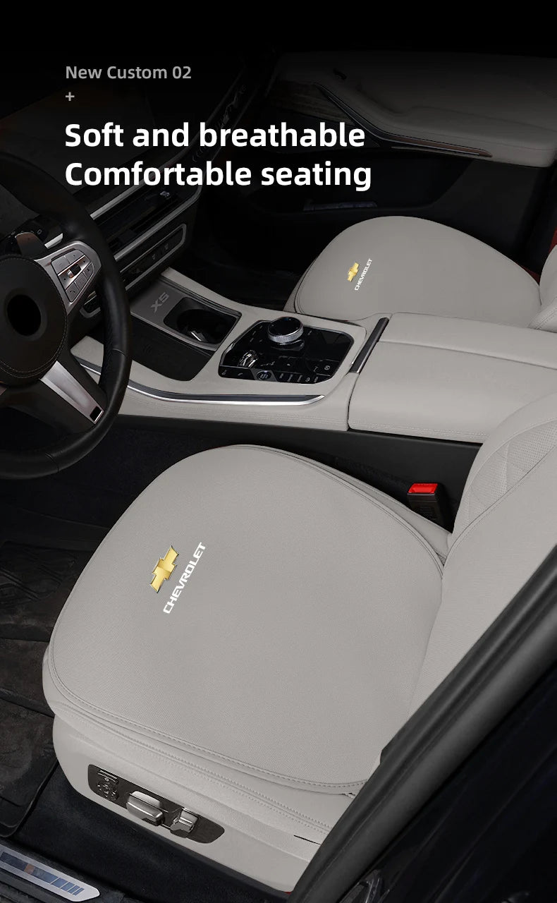 Car Seat Cushion Cover Breathable Ice Silk Soft Mats For Chevrolet Cruze Malibu Colorado Suburban Equinox Blazer Trax Camaro