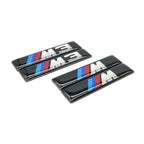 Metal Car Door Side Label Stickers for BMW M Power Performance M3 M5 Personalized Modification Stickers Auto Accessories