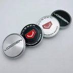 4pcs/set 68mm ( Clips 62mm ) Car Wheel Center Caps Rim Hub Dust Cover Wheel Hubcaps Vossen Logo Emblem Badge Car Accessories