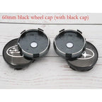 For Subaru ASCENT BRZ FORESTER IMPREZA XV WRC WRX LEGACY OUTBACK STI 4pcs 60mm Car Wheel Center Covers Tire Hub Caps Decoration