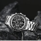 New Men Watch Calendar Business Quartz Watches Mens Top Brand Luxury Sport Waterproof Luminous Stainless Steel Man Wristwatches