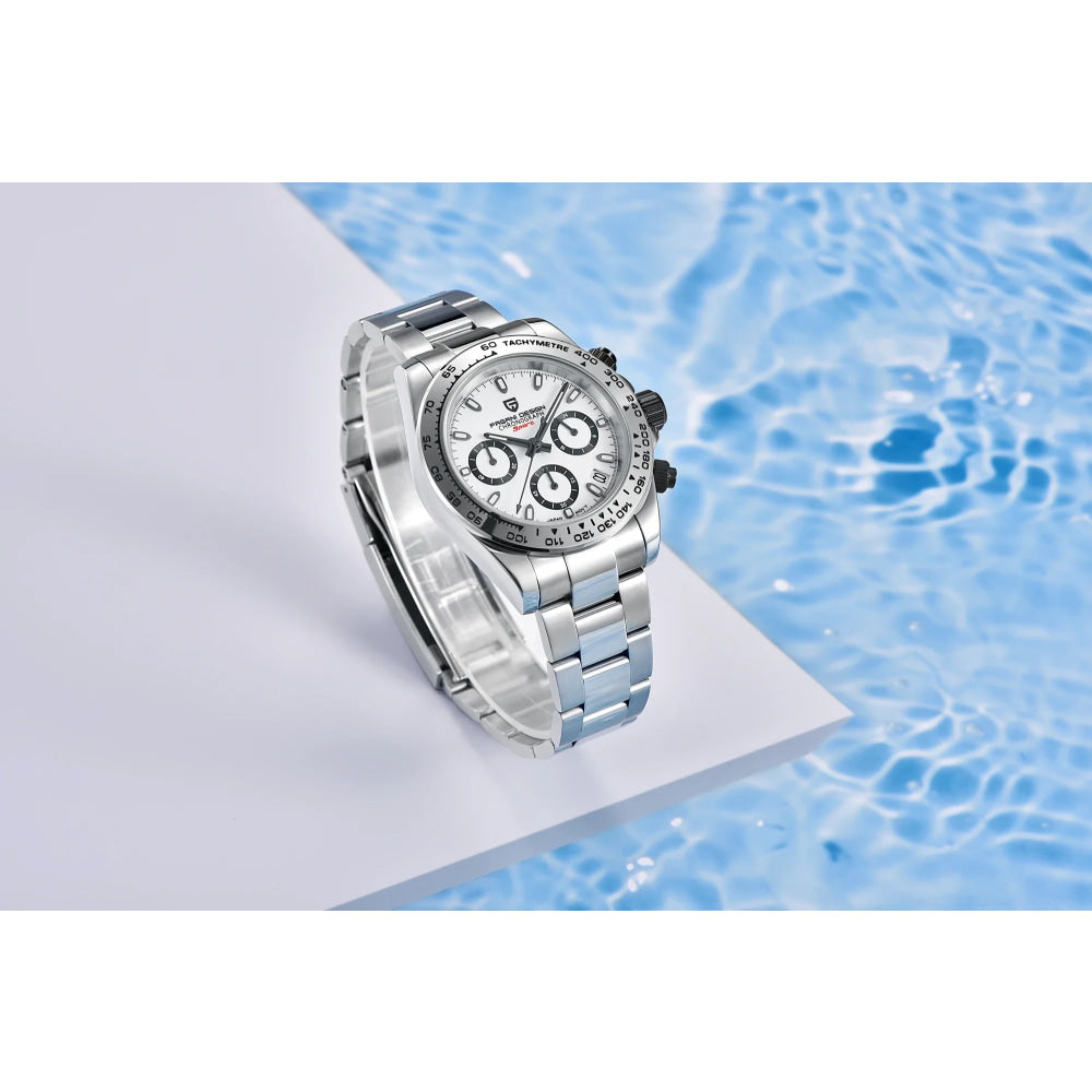 2026 Pagani Design PD1727 Night Light Men's Watch Sapphire Glass Stainless Steel Waterproof Relief  relogio masculino watches