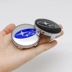 For Subaru WRX BRZ DRL XV STI Outback Legacy Forester Impreza Tribeca 4Pcs ABS 60mm Wheel Center Cover Hub Cover Logo
