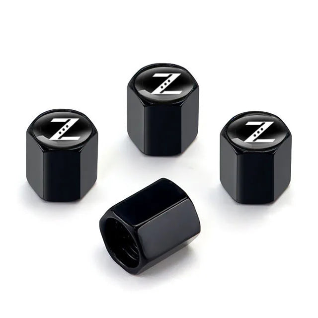 4Pcs Car Styling For Z Badge Aluminium Alloy Wheel Tire Valve Cover Caps Auto Accessories Car Motorcycle For Nissan Accessories
