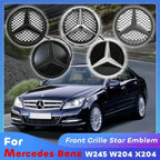 1pcsFor Mercedes Benz W204 B C GLK Class B180 B200 B250 C180 C200 C230 C250 C280 C300 C350Front Grille Mirror Star Badge Emblem