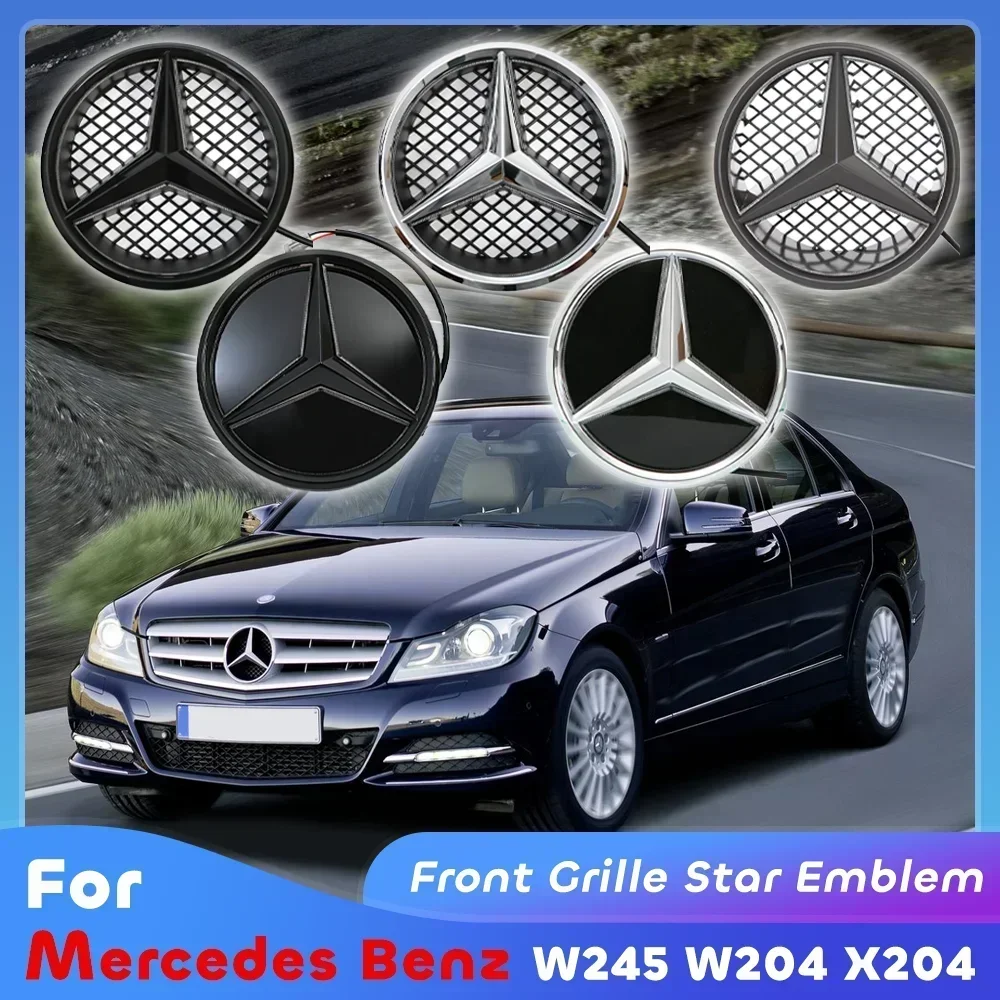 1pcsFor Mercedes Benz W204 B C GLK Class B180 B200 B250 C180 C200 C230 C250 C280 C300 C350Front Grille Mirror Star Badge Emblem