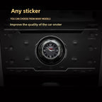 1pc Car Mini Clock Quartz Clock  Night For Audi  Sline A3 A4 A5 A6 A6L A7 A8 Q3 Q5 Q7 S3 S4 S5 RS3 Sticker