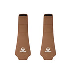 Leather Car Headrest Cover Front Rear Seat Pillow Protective Set For Nissan Sylphy N7 Teana Qashqai Note J10 J11 Navara Juke GTR