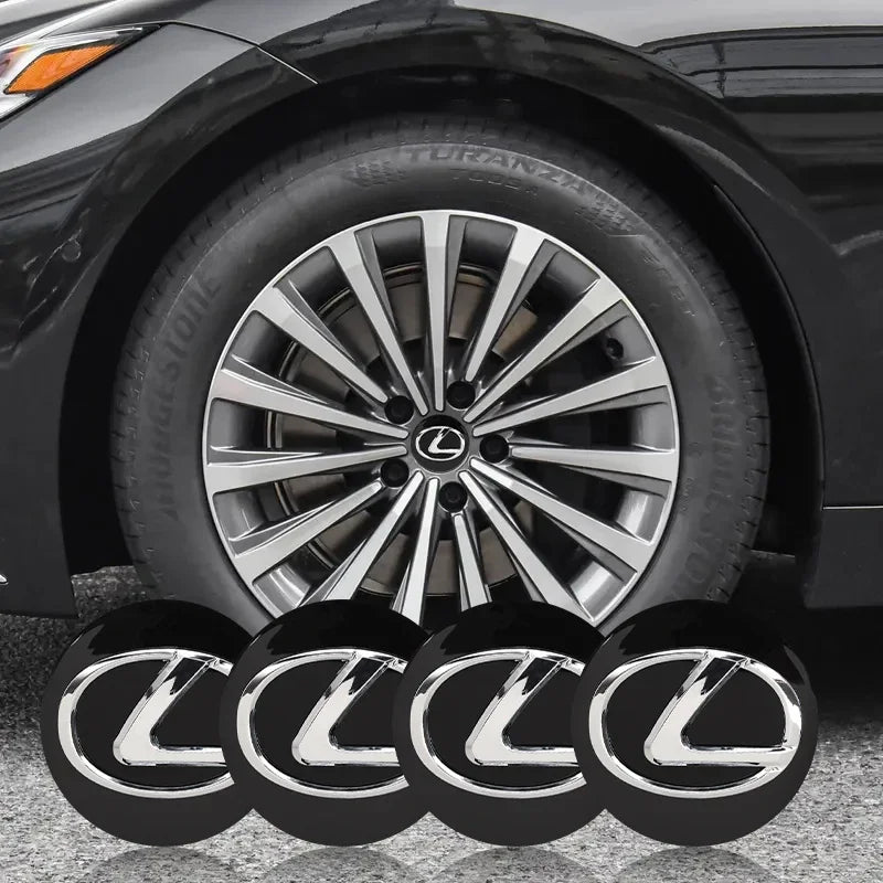 For Lexus RX330 IS250 Ct200h ES300h RX350 IS300h ES350 Car Tire Wheel hub Covers  4Pcs 62mm Car Wheel Center Hub Caps