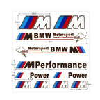 Car Decoration Strip Trunk Sticker Decals Decal For Bmw M Power Performance E93 F10 F20 F30 F40 F25 F26 F31 M3 M5 X1 X3 X5 X6 X7