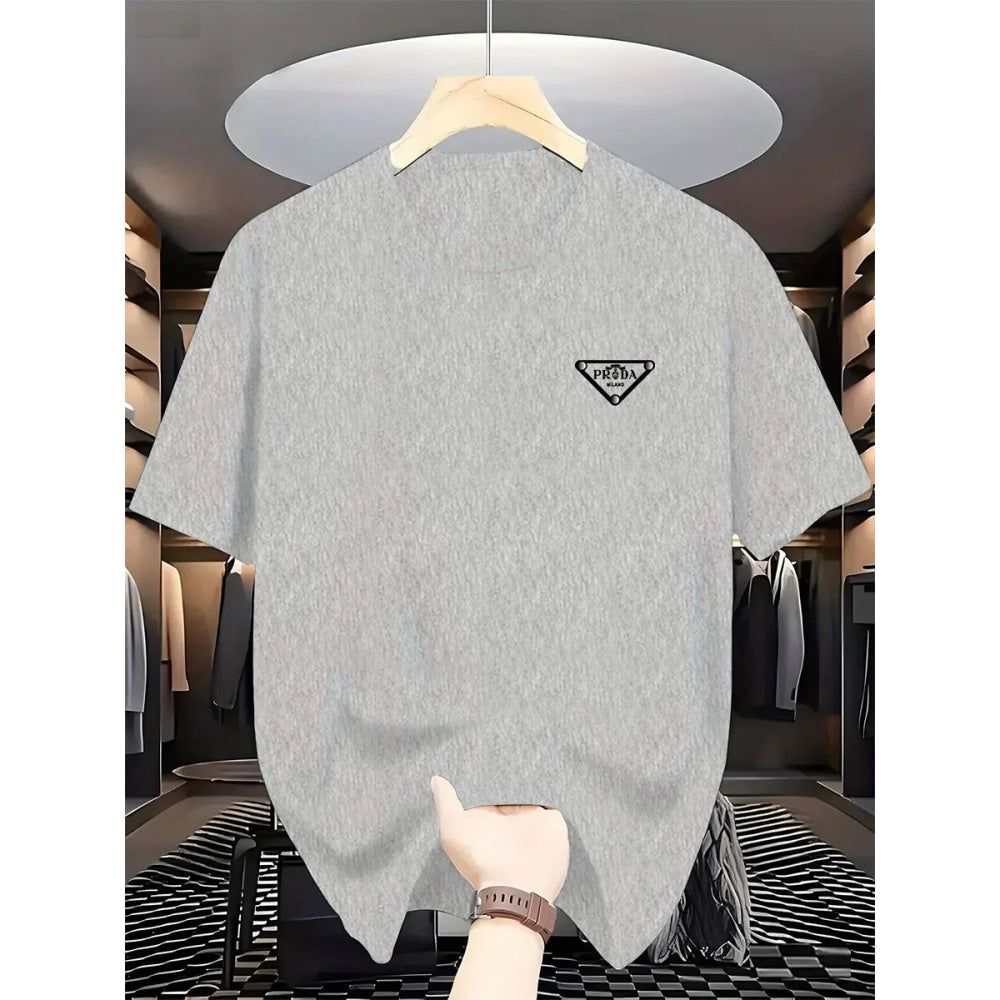 The latest 100% classic printed loose-fitting short-sleeved shirt is a high-quality top suitable for both men and women.