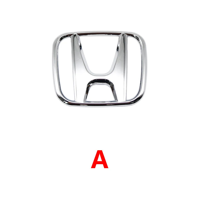 ABS Car Front Hood Grille Emblem Rear Trunk Badge Sticker for Honda CR-V STEPWGN Civic Accord City XR-V Envix ODYSSEY VEZEL Fit