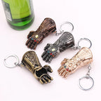 The Avengers Thanos Keychain for Men, Infinity Gauntlet, Creative Beer Bottle Opener, Pendant Gadgets