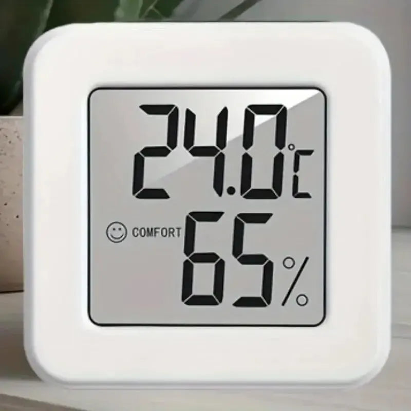 Mini medidor de temperatura y humedad para interiores, medidor de temperatura para dormitorio, pantalla Digital electrónica portátil, humedad y temperatura