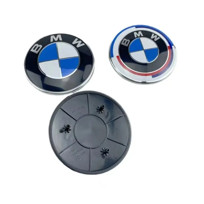 ABS Front Hood Badge For BMW New 7 Series G11 G12 G70 G07, 735Li 740Li 760i, 95MM Car Front Logo Emblem, Auto Replacement Access