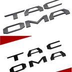 Dedicated  Tacoma 2016, 2017, 2018, 2019, 2020 Tailgate 3D Letter Cover Emblem Car Sticker Design Car Accessories Sticker